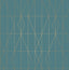 Brewster Home Fashions LeVeque Teal Deco Diamond Geo Wallpaper