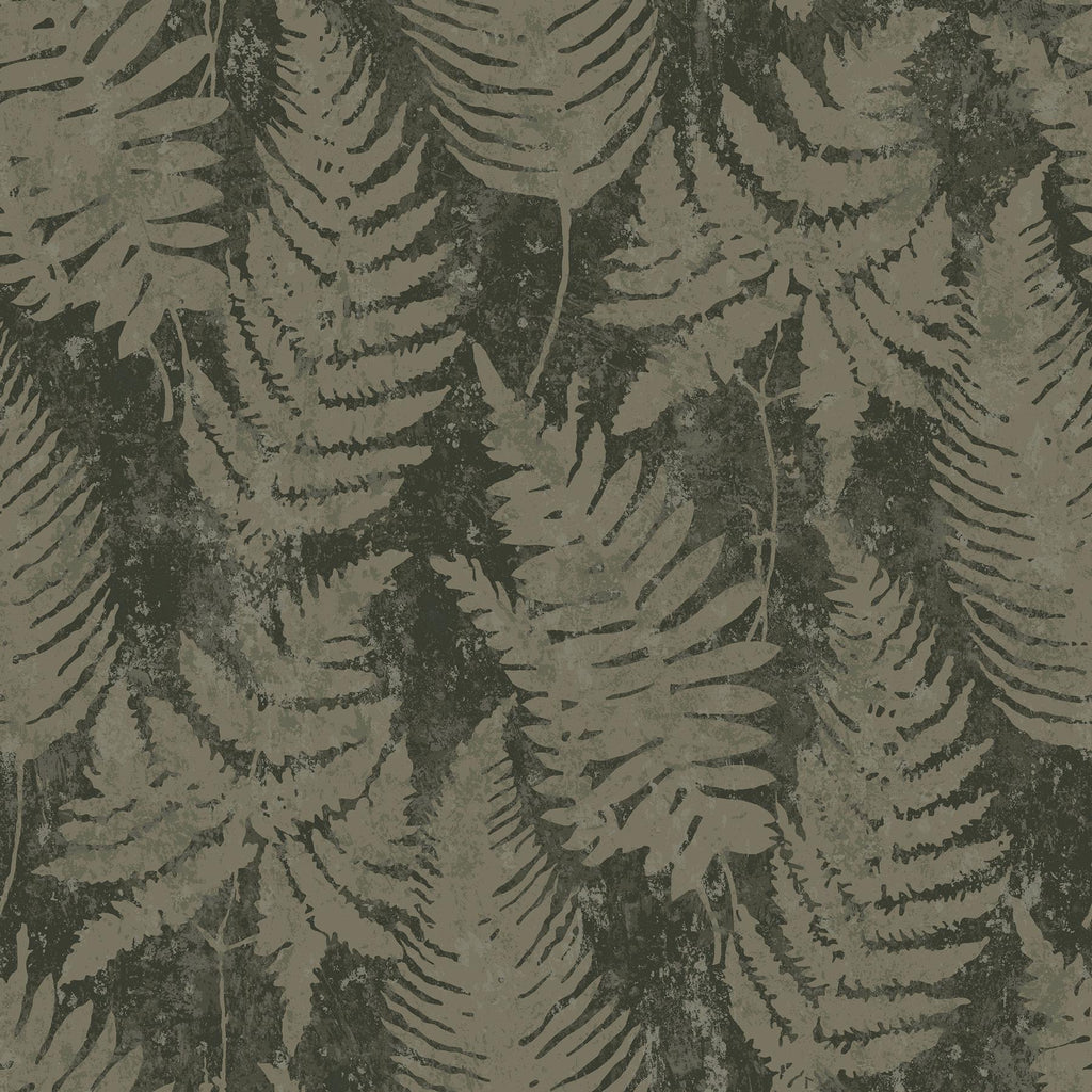 Brewster Home Fashions Whistler Moss Leaf Wallpaper