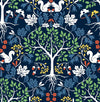 A-Street Prints Leo Blueberry Tree Wallpaper