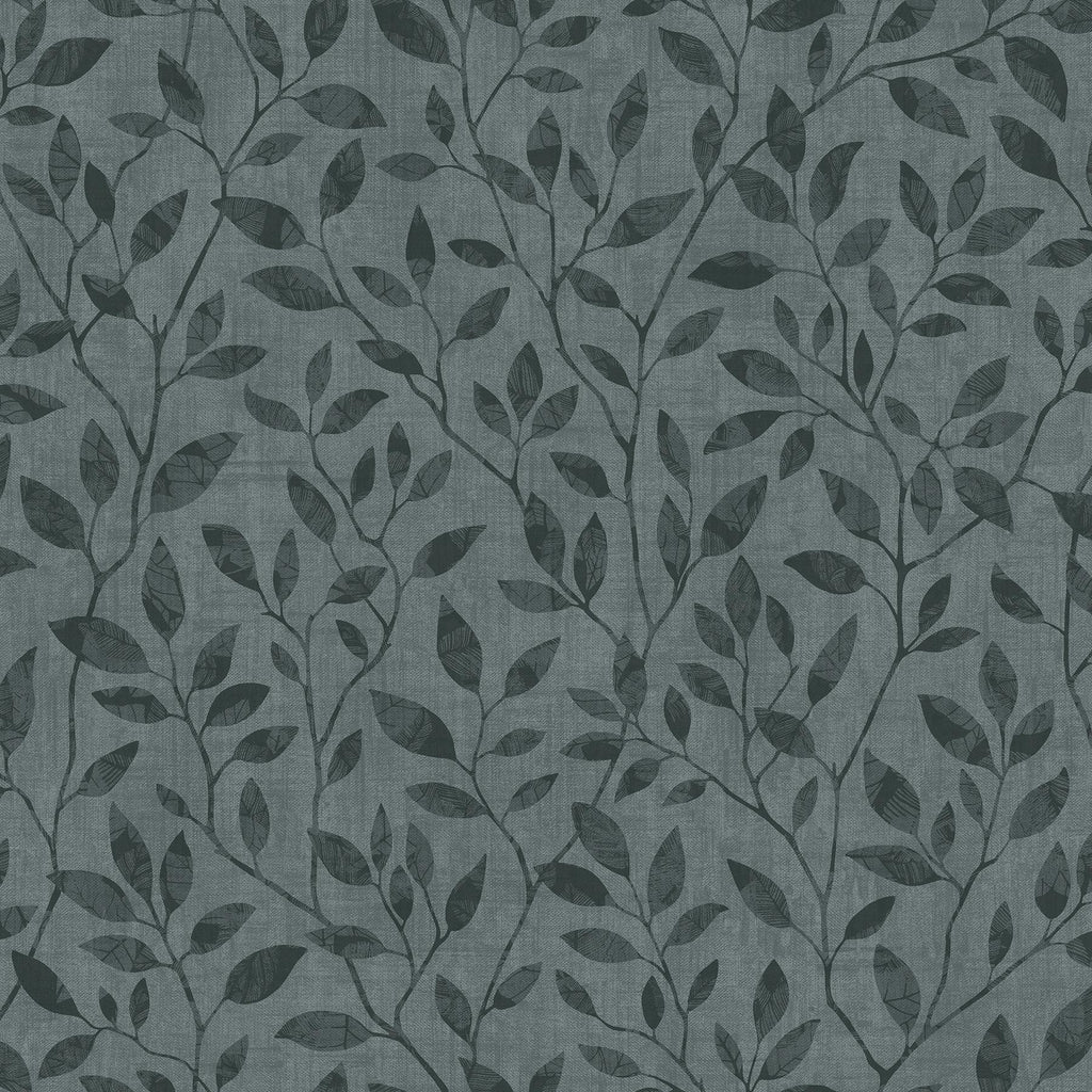 Brewster Home Fashions Willow Dark Grey Silhouette Trail Wallpaper