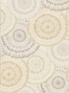 Brewster Home Fashions Howe Wheat Medallions Wallpaper