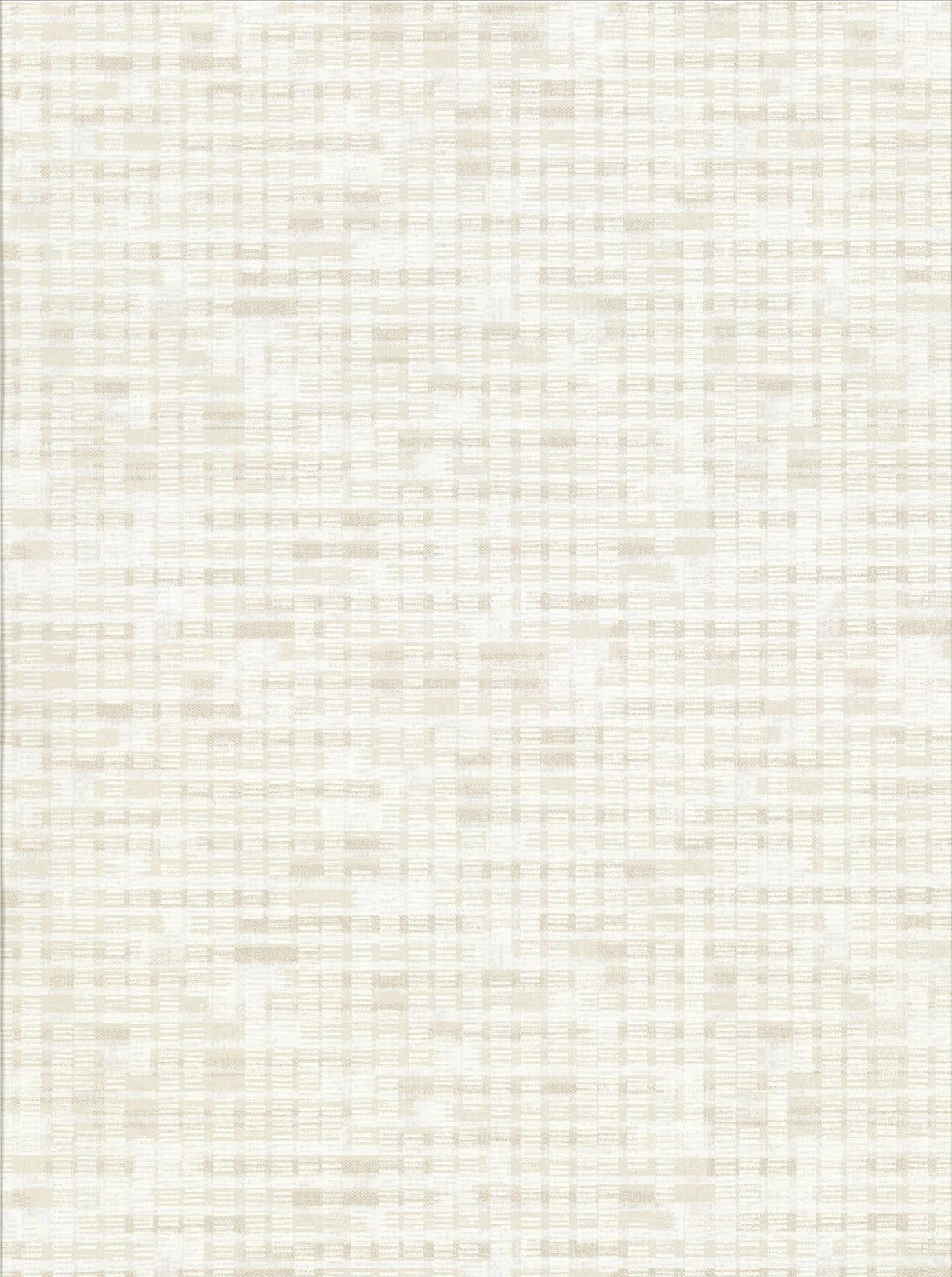 Brewster Home Fashions Clarice Cream Distressed Faux Linen Wallpaper