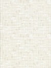 Brewster Home Fashions Clarice Cream Distressed Faux Linen Wallpaper