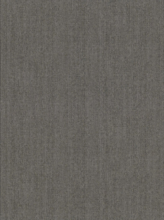 Brewster Home Fashions Holden Taupe Chevron Faux Linen Wallpaper