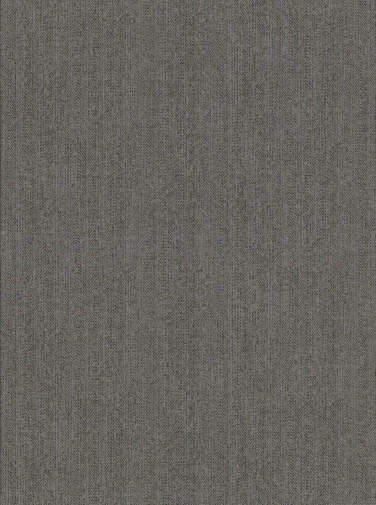 Brewster Home Fashions Holden Taupe Chevron Faux Linen Wallpaper