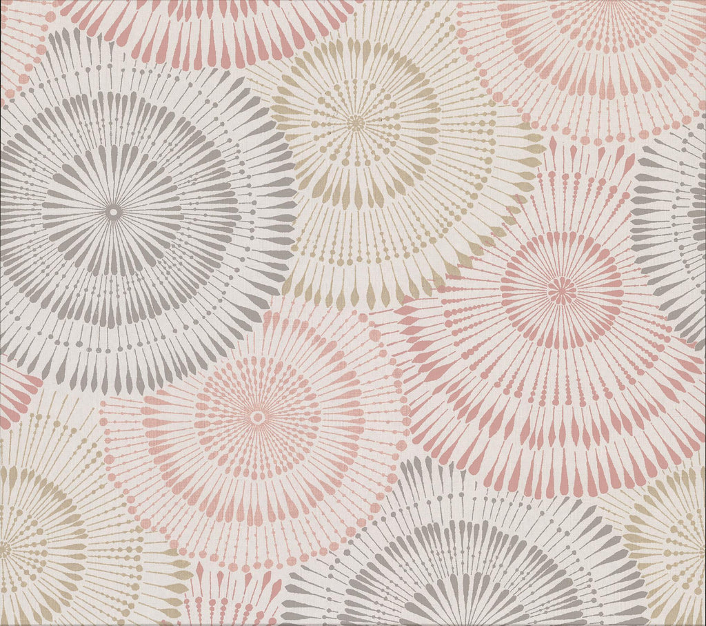 Brewster Home Fashions Howe Coral Medallions Wallpaper
