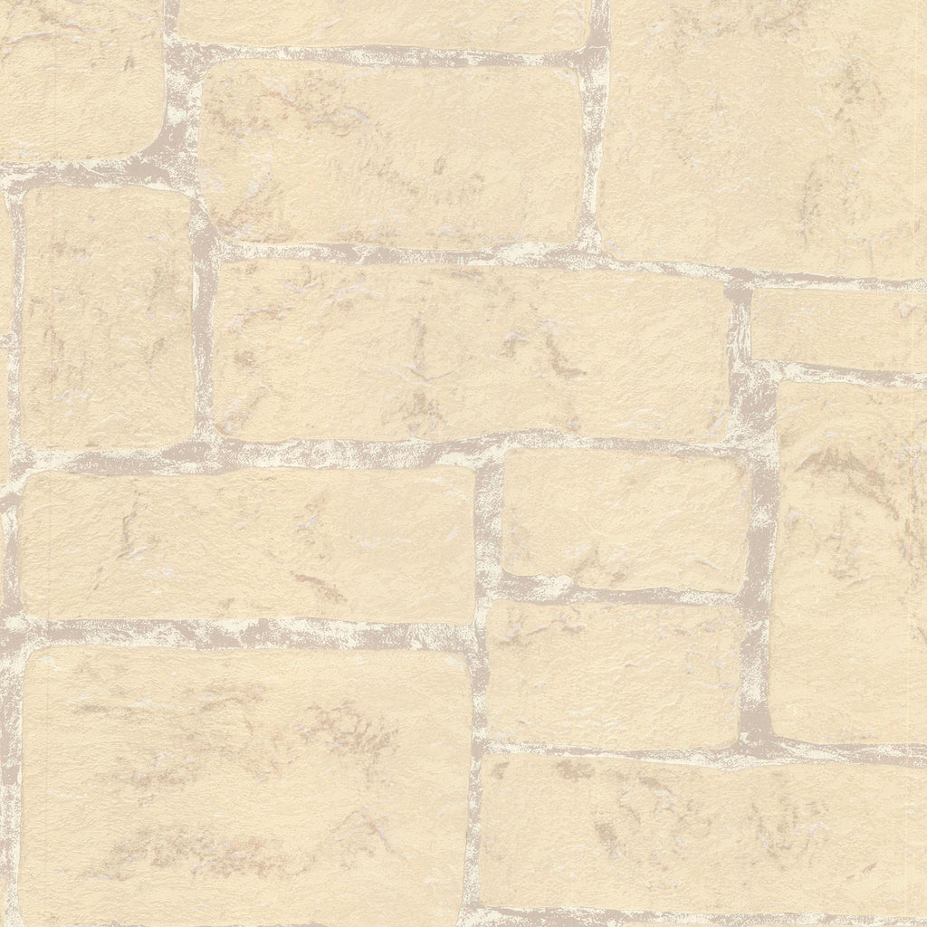 Brewster Home Fashions Uwharrie Cream Stone Wallpaper