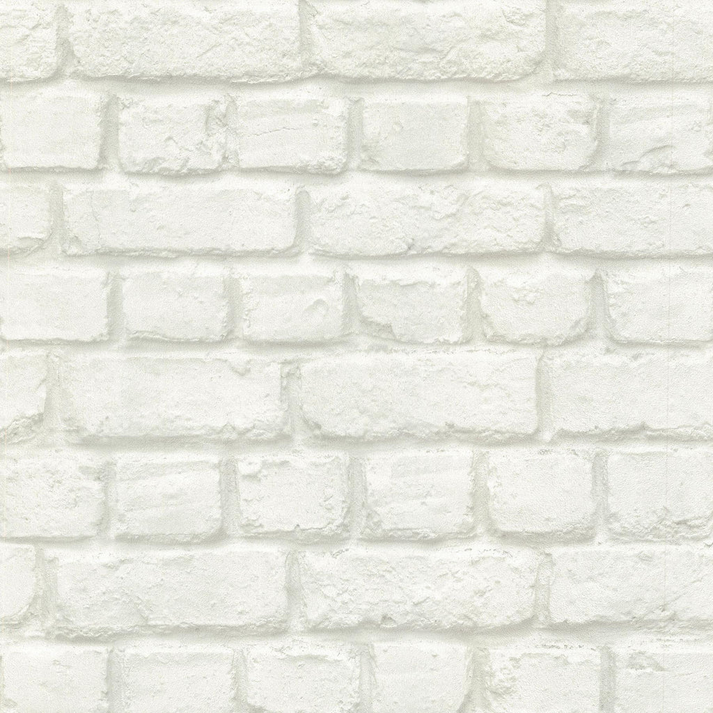 Brewster Home Fashions Chugach White Wallpaper