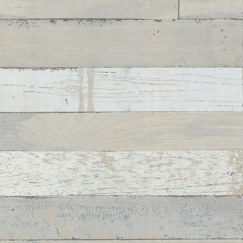 Brewster Home Fashions Teton Taupe Wood Plank Wallpaper