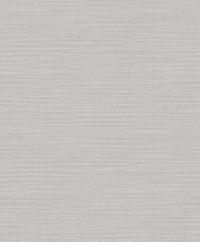 Brewster Home Fashions Perdita Grey Linen Wallpaper