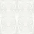 Brewster Home Fashions Silvie White Tin Burst Paintable Wallpaper