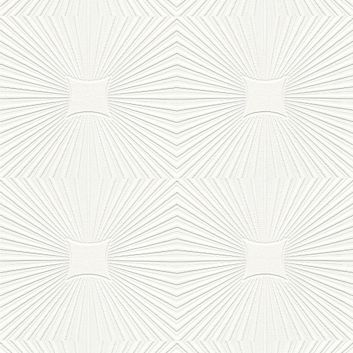 Brewster Home Fashions Silvie White Tin Burst Paintable Wallpaper