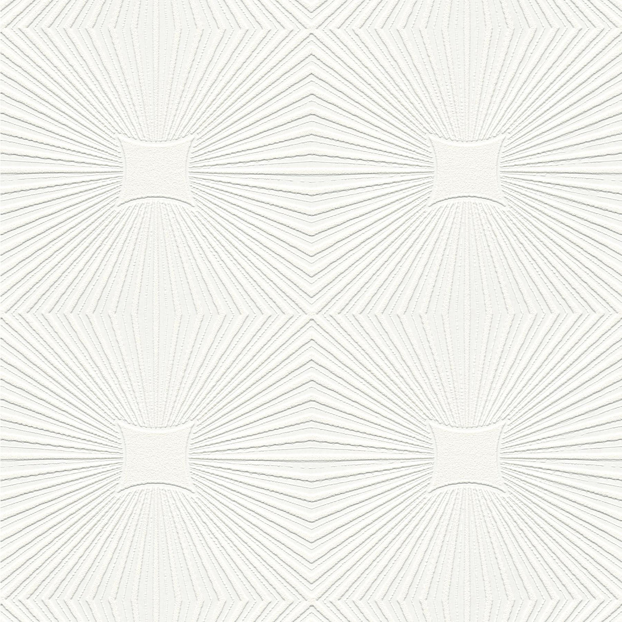 Brewster Home Fashions Silvie Tin Burst Paintable White Wallpaper