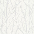 Brewster Home Fashions Redford White Birch Paintable Wallpaper