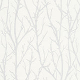 Brewster Home Fashions Redford White Birch Paintable Wallpaper