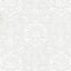 Brewster Home Fashions Plouf White Damask Paintable Wallpaper