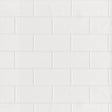 Brewster Home Fashions Galley White Subway Tile Paintable Wallpaper