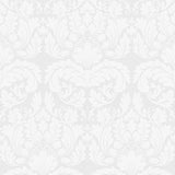 Brewster Home Fashions Jan White Damask Paintable Wallpaper