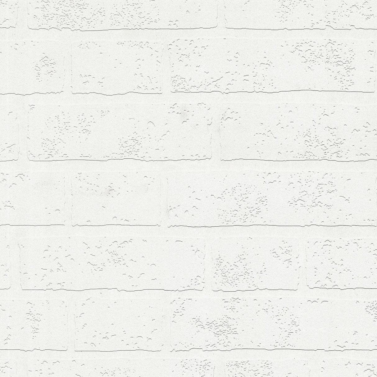 Brewster Home Fashions Bridgers Exposed Brick Wall Paintable White Wallpaper