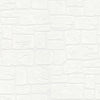 Brewster Home Fashions Gaffrey White Stone Paintable Wallpaper