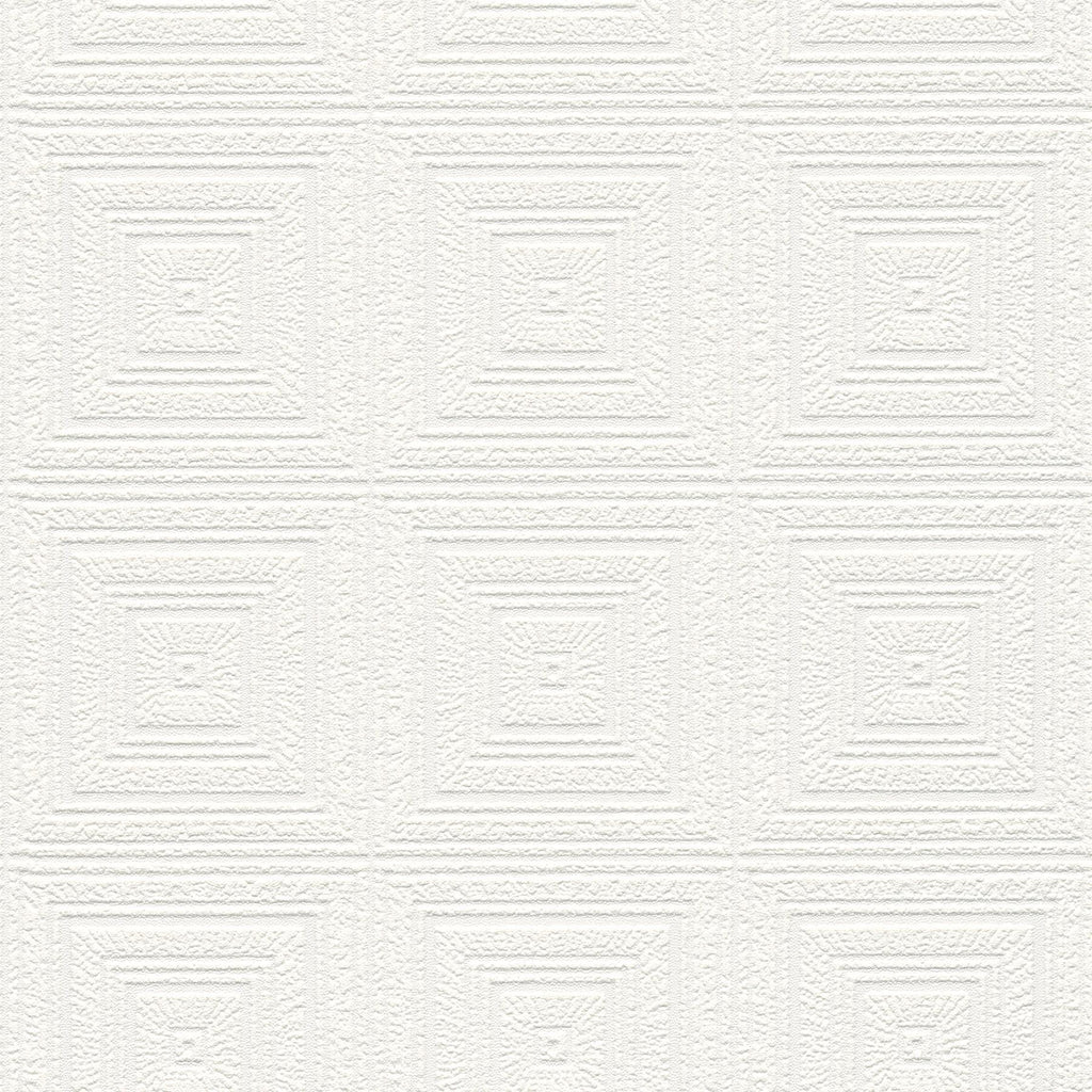 Brewster Home Fashions Wright White Tin Paintable Wallpaper