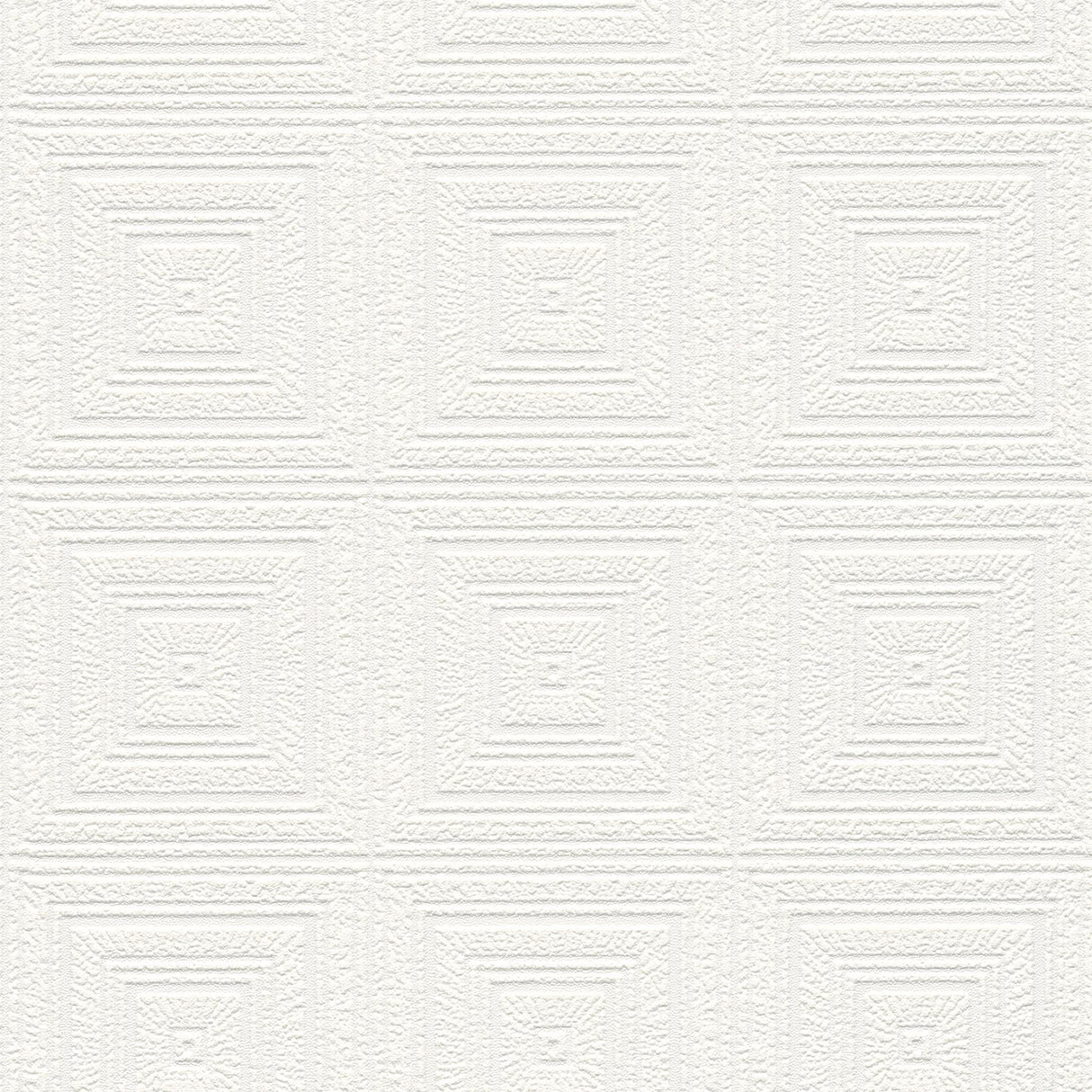 Brewster Home Fashions Wright Tin Paintable White Wallpaper