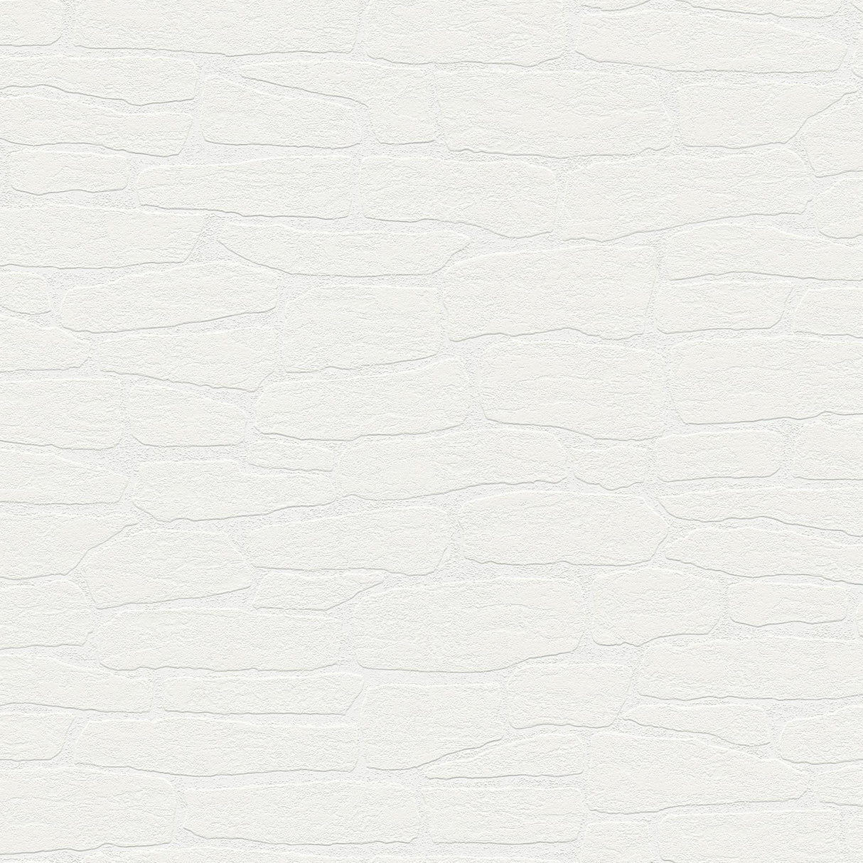 Brewster Home Fashions Pieter White Stone Paintable Wallpaper