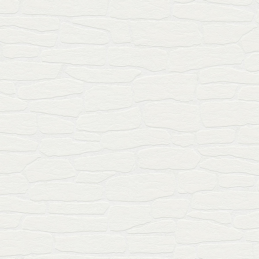 Brewster Home Fashions Pieter Stone Paintable White Wallpaper