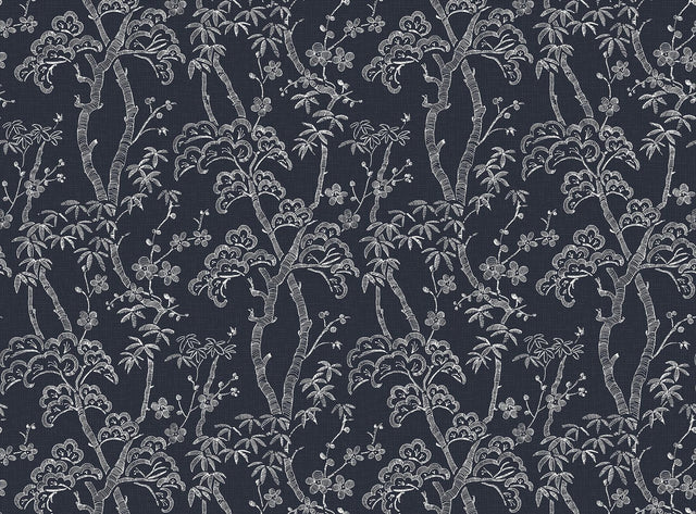 Brewster Home Fashions Storybook Forest Denim Blue Wall Mural