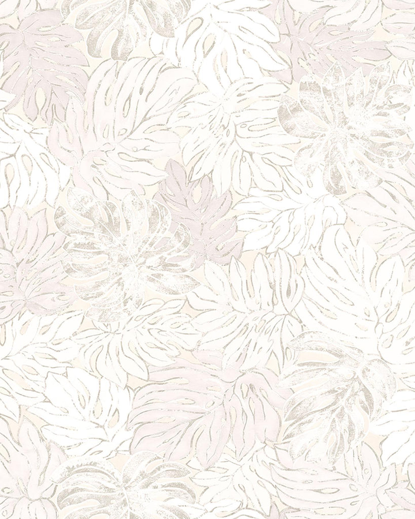 Brewster Home Fashions Cedar White Botanical Wallpaper