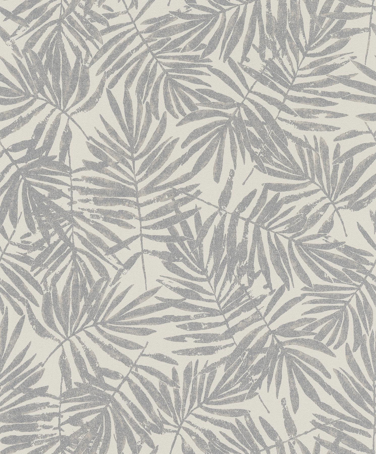 Brewster Home Fashions La Veneziana Leaf Pewter Wallpaper