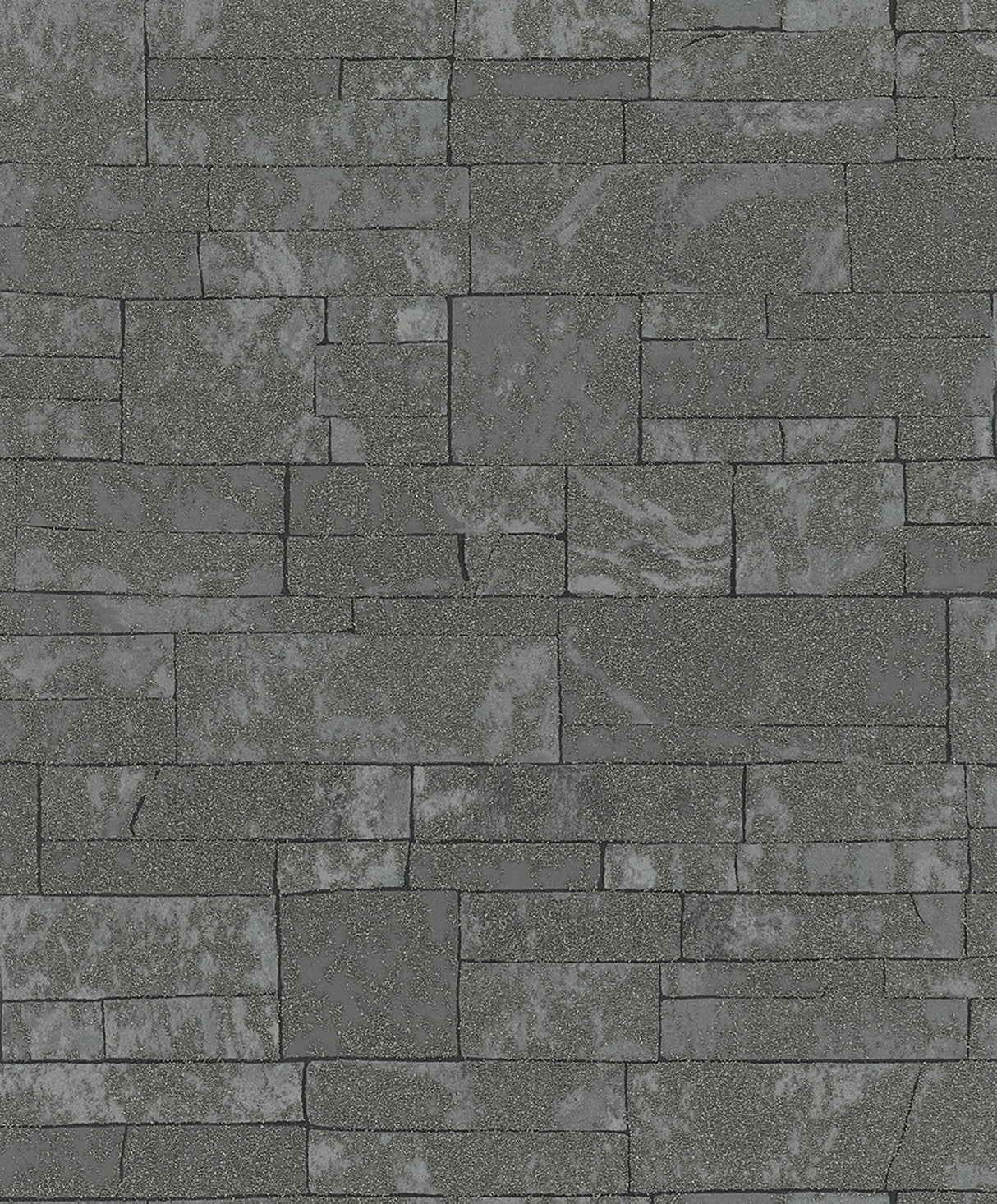 Brewster Home Fashions Hernando Charcoal Stones Wallpaper