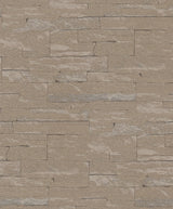 Brewster Home Fashions Rheta Brown Stone Wallpaper