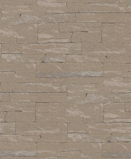 Brewster Home Fashions Rheta Brown Stone Wallpaper