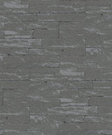 Brewster Home Fashions Rheta Stone Charcoal Wallpaper