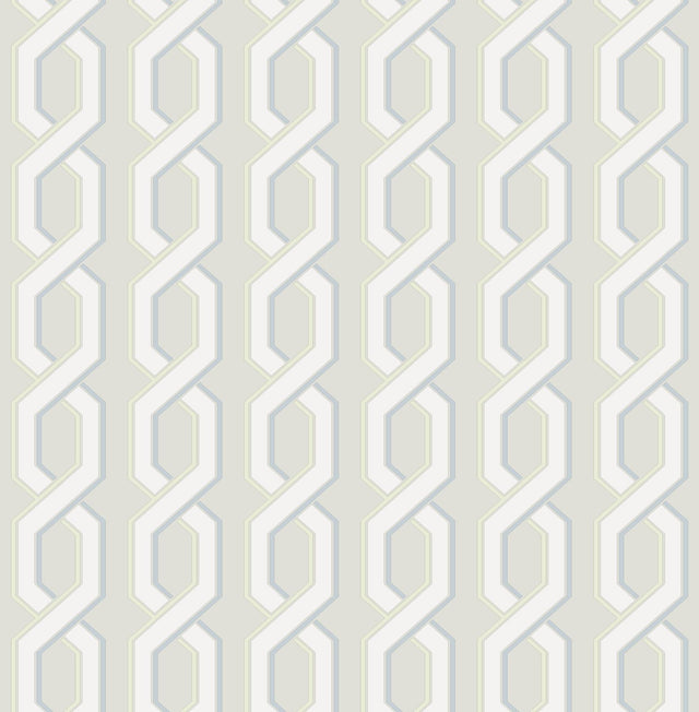 Brewster Home Fashions Twist Grey Geometric Wallpaper