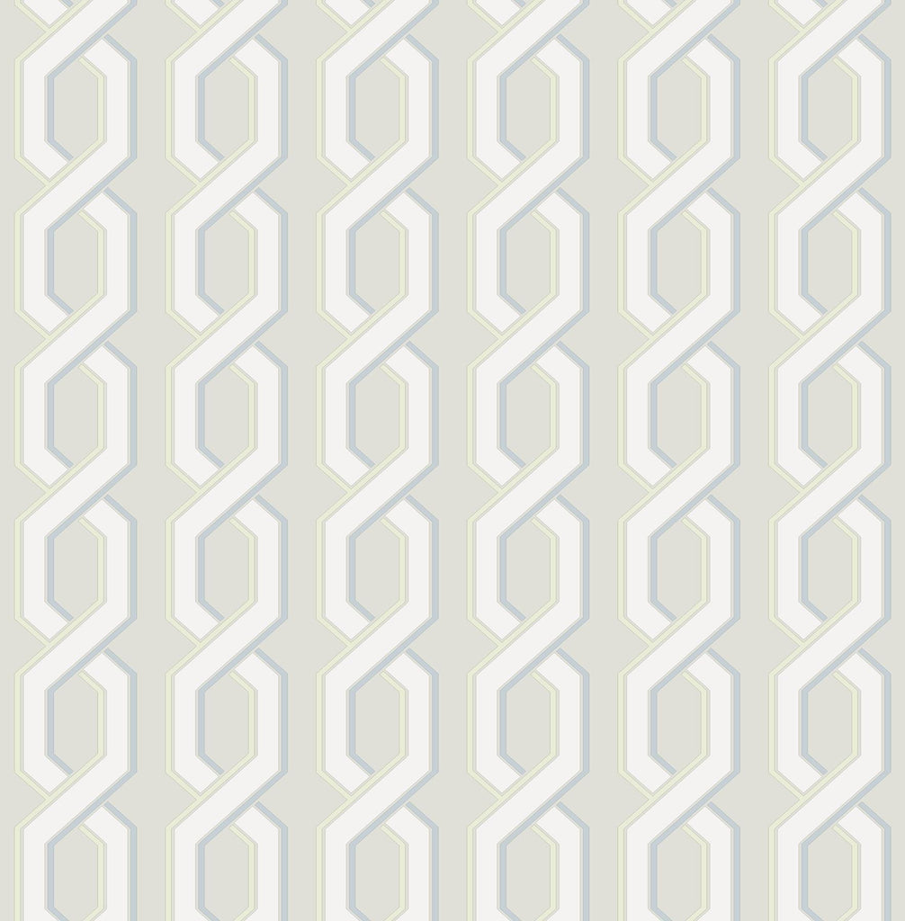 Brewster Home Fashions Twist Grey Geometric Wallpaper