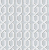 Brewster Home Fashions Twist Blue Geometric Wallpaper