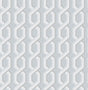 Brewster Home Fashions Twist Blue Geometric Wallpaper
