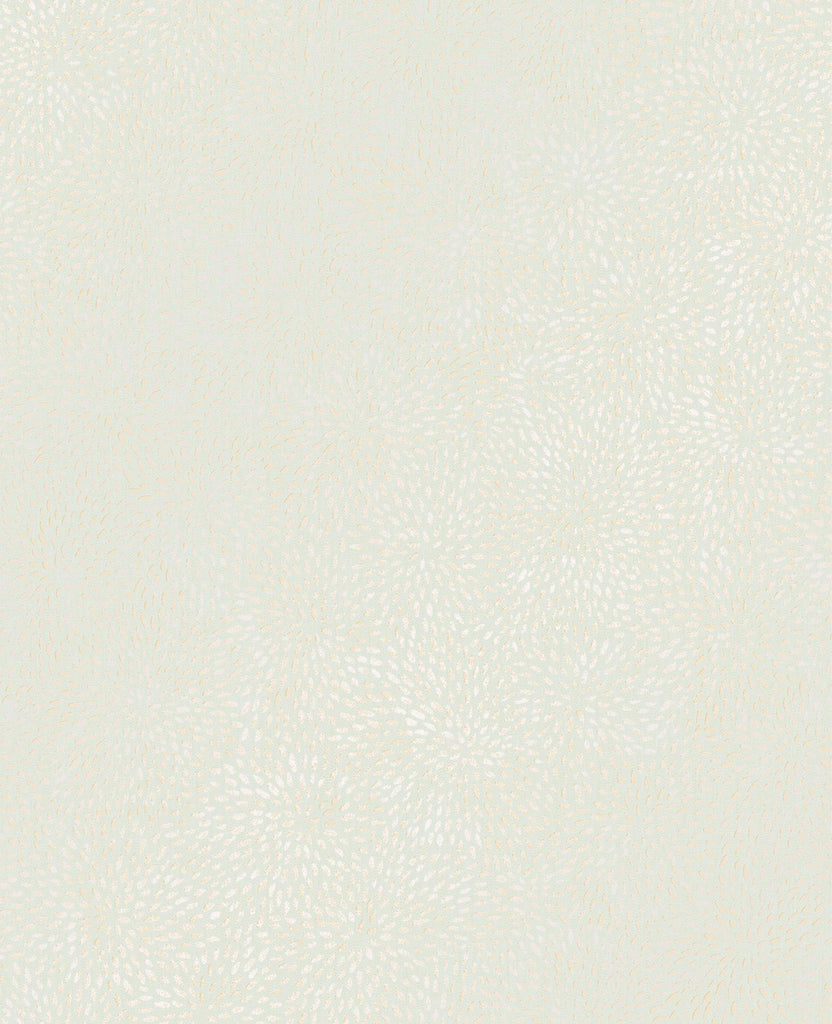 Brewster Home Fashions Chrysanth Flower Pattern Mint Wallpaper