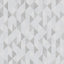 Brewster Home Fashions Ethan Silver Triangle Wallpaper