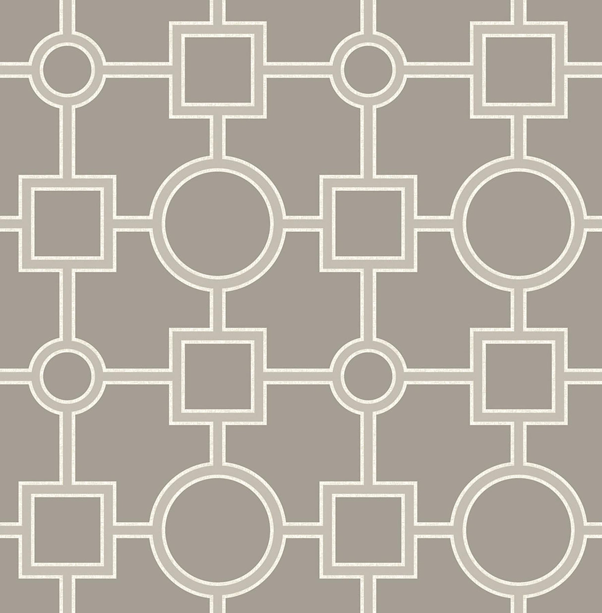 Brewster Home Fashions Matrix Taupe Geometric Wallpaper