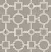 Brewster Home Fashions Matrix Taupe Geometric Wallpaper