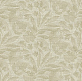 A-Street Prints Lei Leaf Gold Wallpaper
