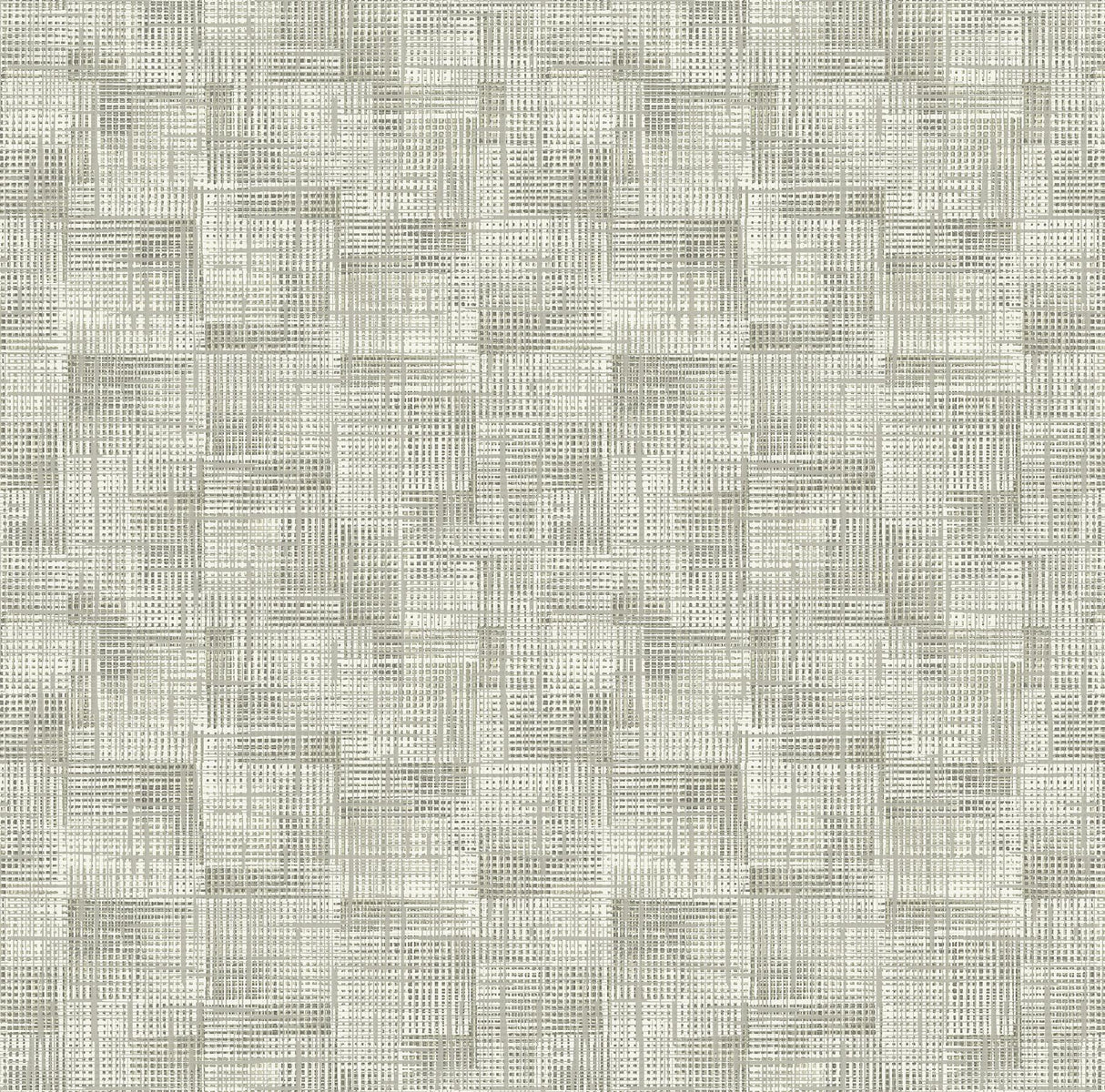 A-Street Prints Ting Taupe Lattice Wallpaper