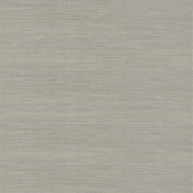 A-Street Prints Liaohe Silver Raffia Grasscloth Wallpaper