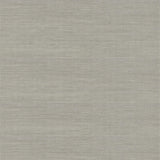A-Street Prints Liaohe Raffia Grasscloth Silver Wallpaper