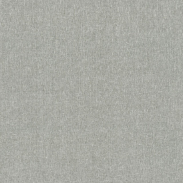 A-Street Prints Donmei Grey Linen Wallpaper