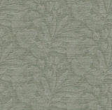 A-Street Prints Lei Leaf Jade Wallpaper