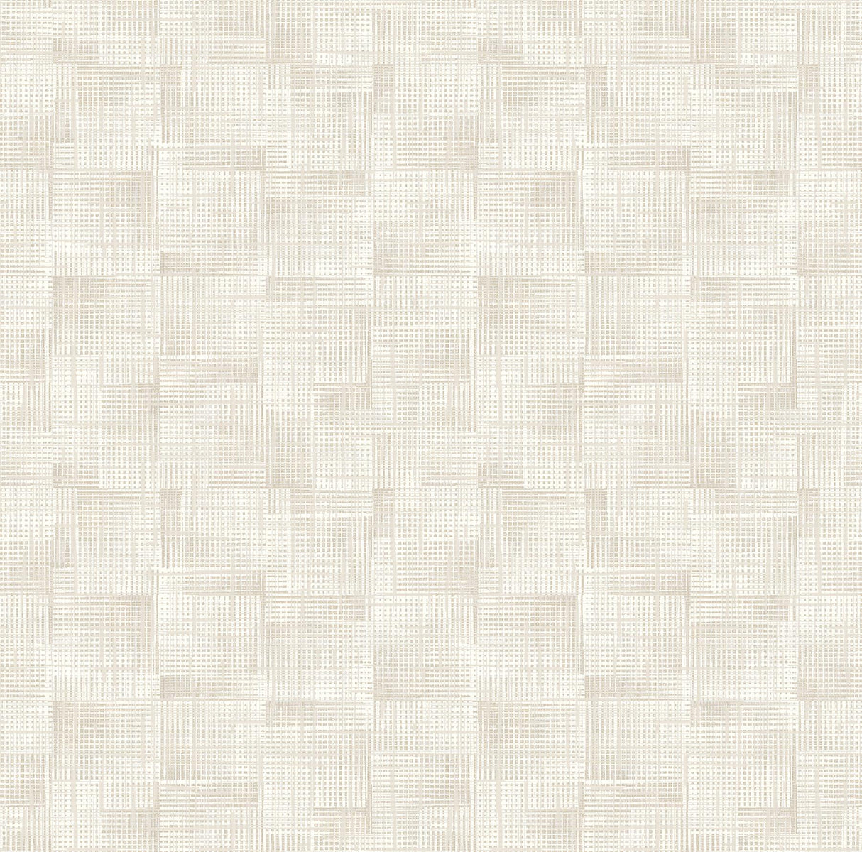 A-Street Prints Ting Lattice Cream Wallpaper